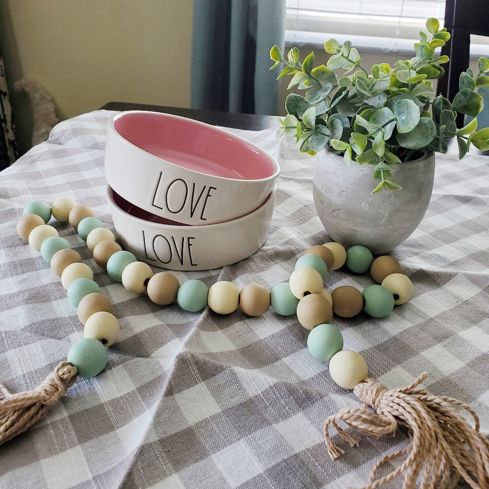 RAE DUNN small "love" bowls